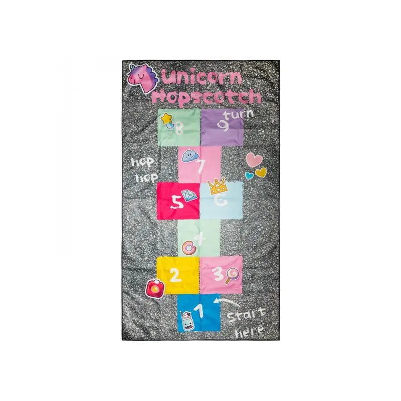 Board Games Unicorn Hopscotch, Μεγάλο Επιδαπέδιο για Κουτσό