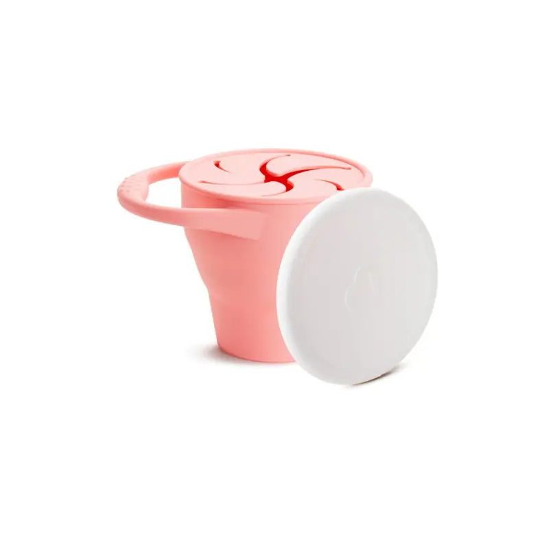 Munchkin Cest Silicone! Snack Catcher Coral, 1 τεμάχιο