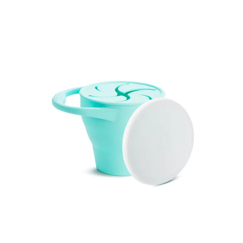 Munchkin Cest Silicone! Snack Catcher Mint, 1 τεμάχιο