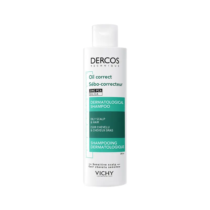 Vichy Dercos Oil Control Shampoo, Σαμπουάν για Λιπαρά Μαλλιά, 200ml