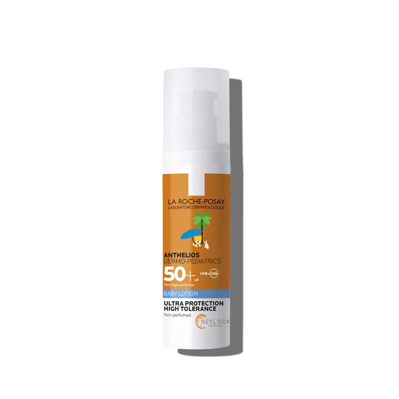 Anthelios Baby Lotion Dermo-Pediatrics spf50+, Αντηλιακό για το ευαίσθητο δέρμα των βρεφών, 50ml