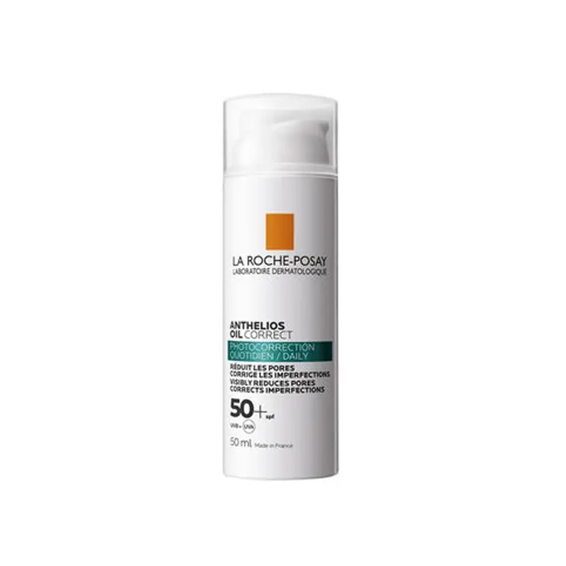 Anthelios Oil Correct spf50+, Αντηλιακό Προσώπου κατά των ατελειών της λιπαρής επιδερμίδας, 50ml