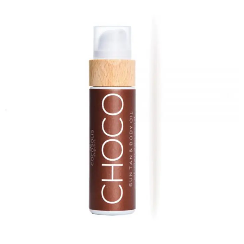 Cocosolis Organic Sun Tan Body Oil Choco, 110ml