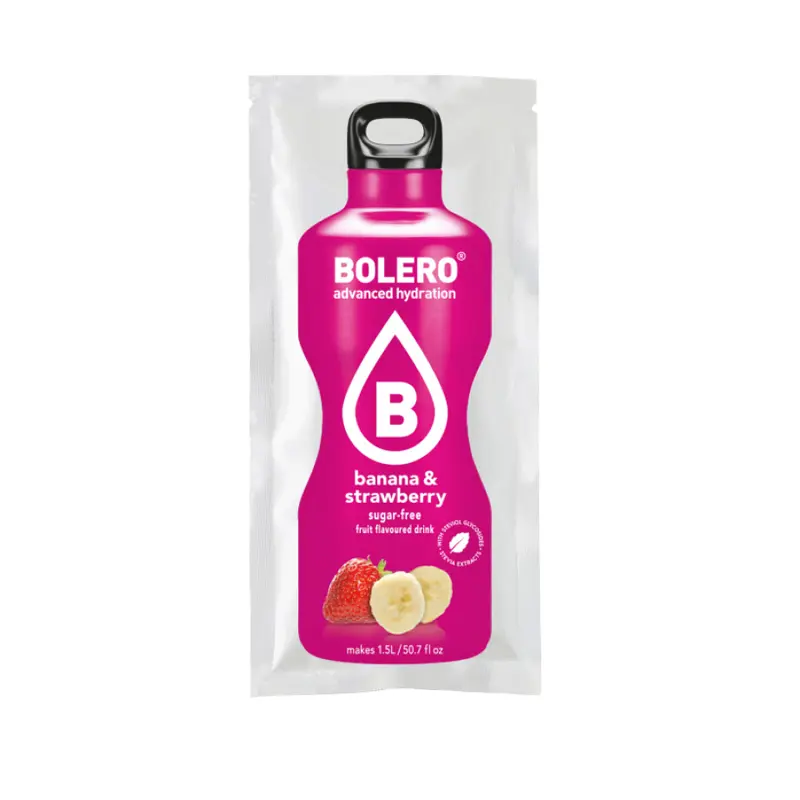Bolero Φακελάκι Μπανάνα & Φράουλα, 9gr