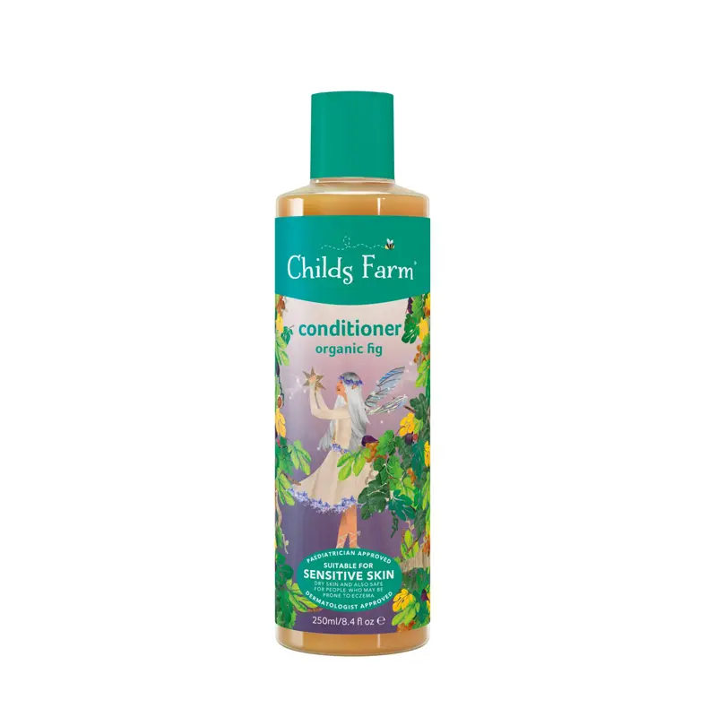 Childs Farm Organic Fig Hair Conditioner για παιδιά με  ευαίσθητες και επιρρεπείς στο έκζεμα επιδερμίδες, 250ml