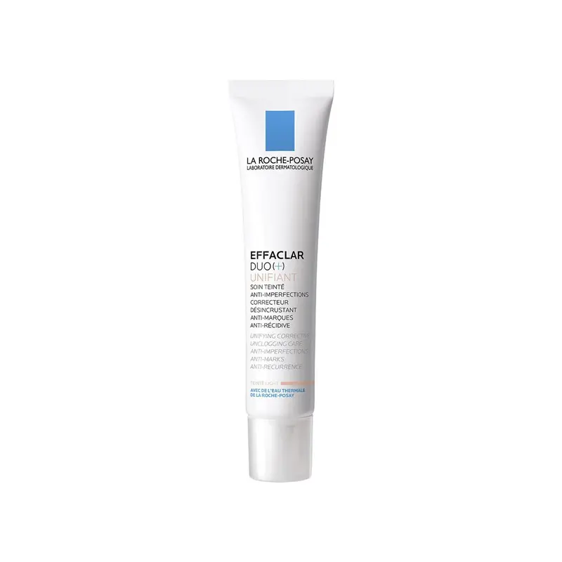 La Roche Posay Effaclar Duo(+) Unifiant Light, Επανορθωτική Φροντίδα κατά των ατελειών με χρώμα, 40ml