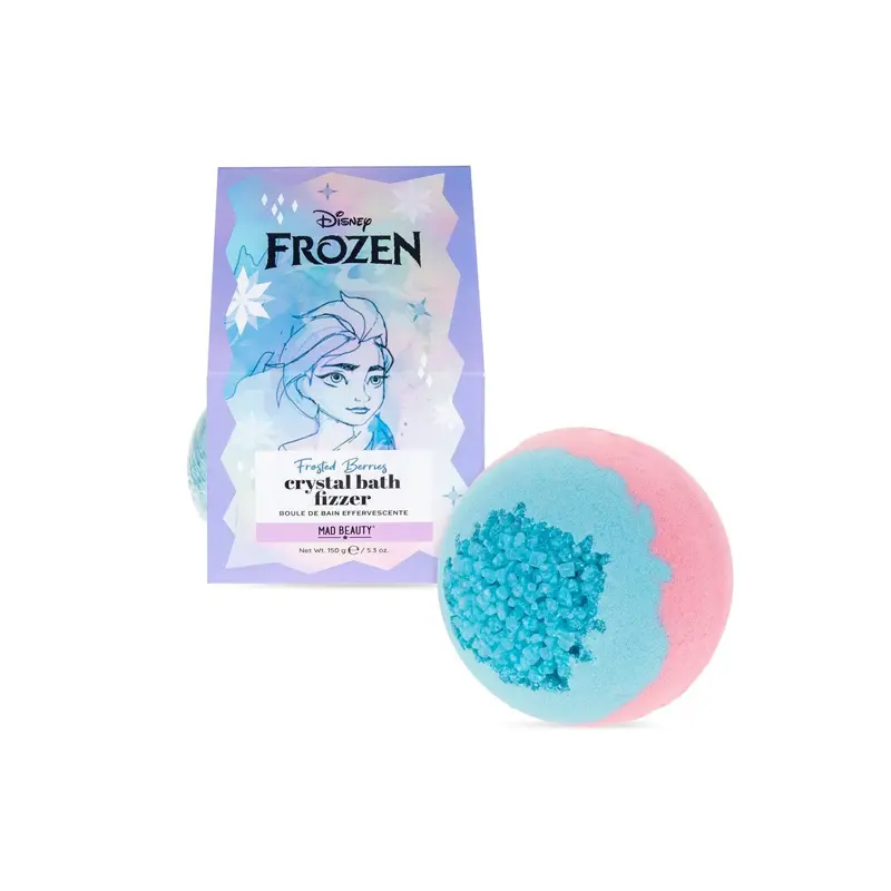 Mad Beauty Frozen Icy Touch Crystal Bath Fizzer, 150gr