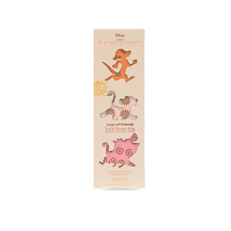 Mad Beauty Lion King Bath Fizzer Trio, 3 x 50gr