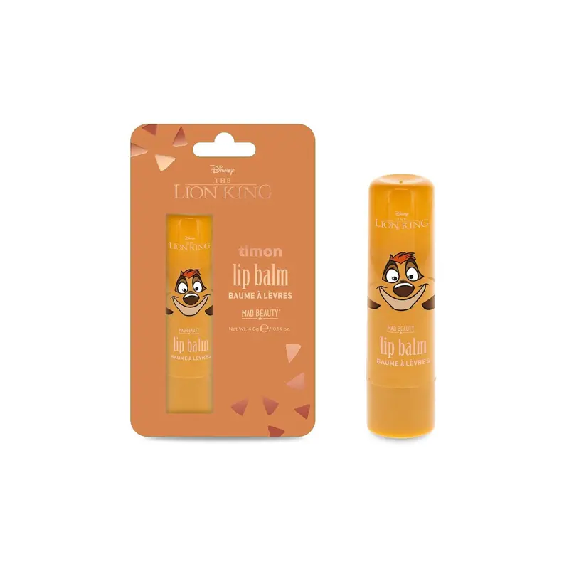 Mad Beauty Lion King Lip Balm Timon, 4gr