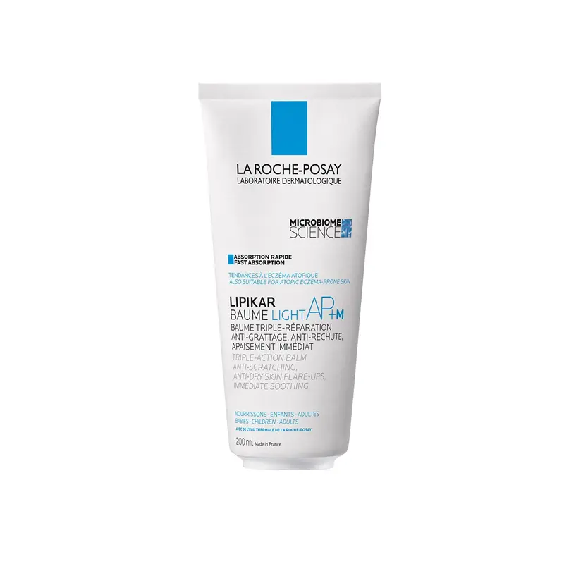 La Roche Posay Lipikar Baume AP+M Light, Μαλακτική Κρέμα για το Ξηρό Δέρμα με τάση Ατοπίας, 200ml