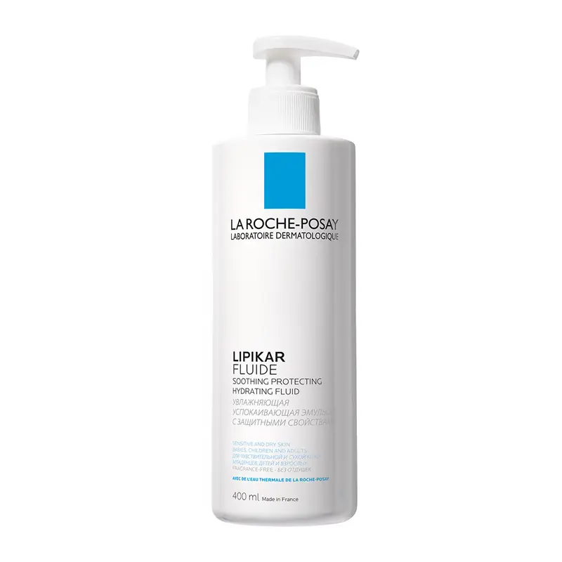 La Roche Posay Lipikar Fluid, Ενυδατικό Γαλάκτωμα Σώματος, 400ml