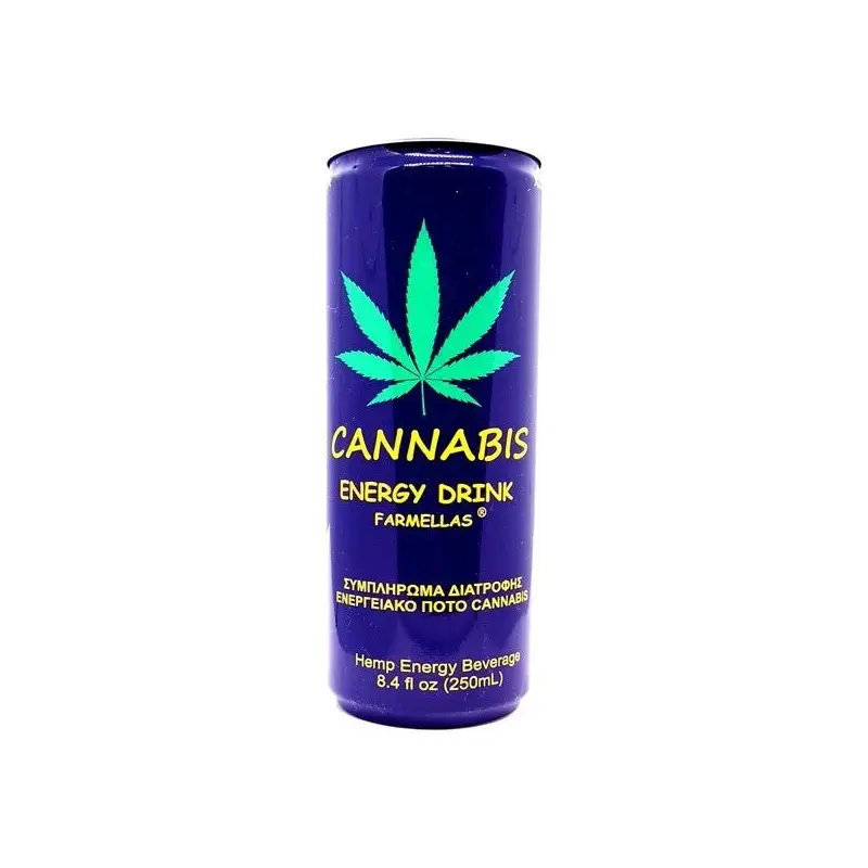 Medichrom Cannabis Energy Drink, Ενεργειακό Ποτό με εκχύλισμα Κάνναβης, 250ml