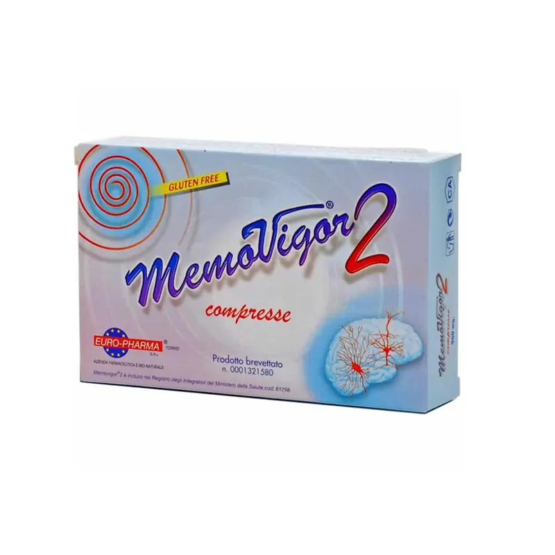 Bionat Memovigor 2, Συμπλήρωμα Διατροφής για την ενίσχυση της μνήμης και της νευρωνικής λειτουργίας και για βελτίωση της βαρύτητας των εμβοών και των ιλίγγων, 20 Δισκία