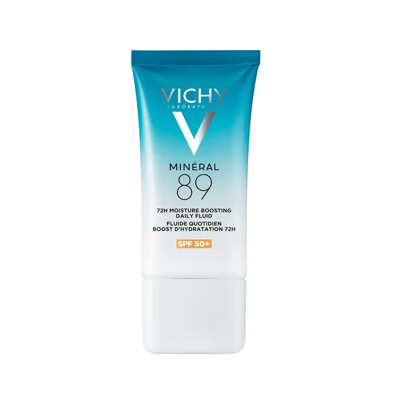 Vichy Mineral 89 72Η Moisture Boosting Fluid spf50+, Καθημερινή Λεπτόρρευστη Κρέμα Ενυδάτωσης, 50ml