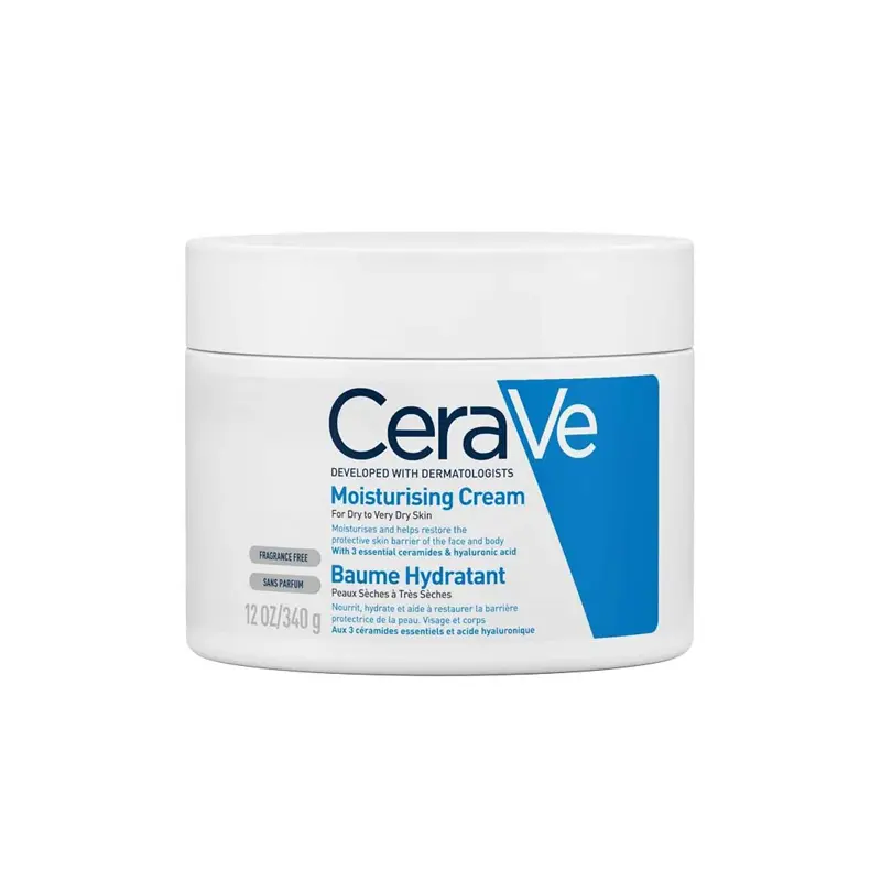 Cerave Moisturising Cream Ενυδατική Κρέμα Προσώπου & Σώματος, 340gr