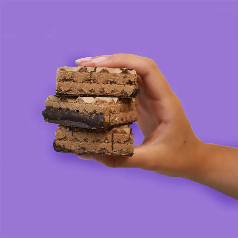 Myprotein Crispy Wafers, Γκοφρέτα Πρωτεΐνης με γεύση σοκολάτα, 1 τεμάχιο