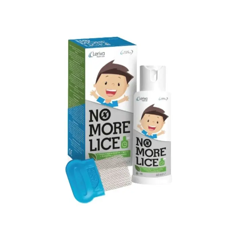 No More Lice, Φυσική Λοσιόν για 100% εξάλειψη των ψειρών, 60ml