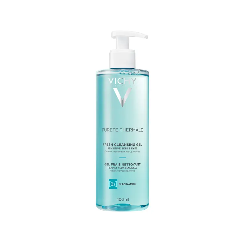 Vichy Purete Thermale Gel Καθαρισμού Προσώπου και Ματιών, 400ml