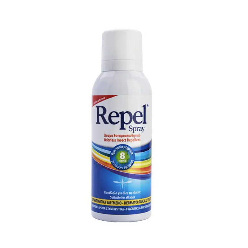 Repel Spray, Άοσμο Εντομοαπωθητικό Spray, 100ml