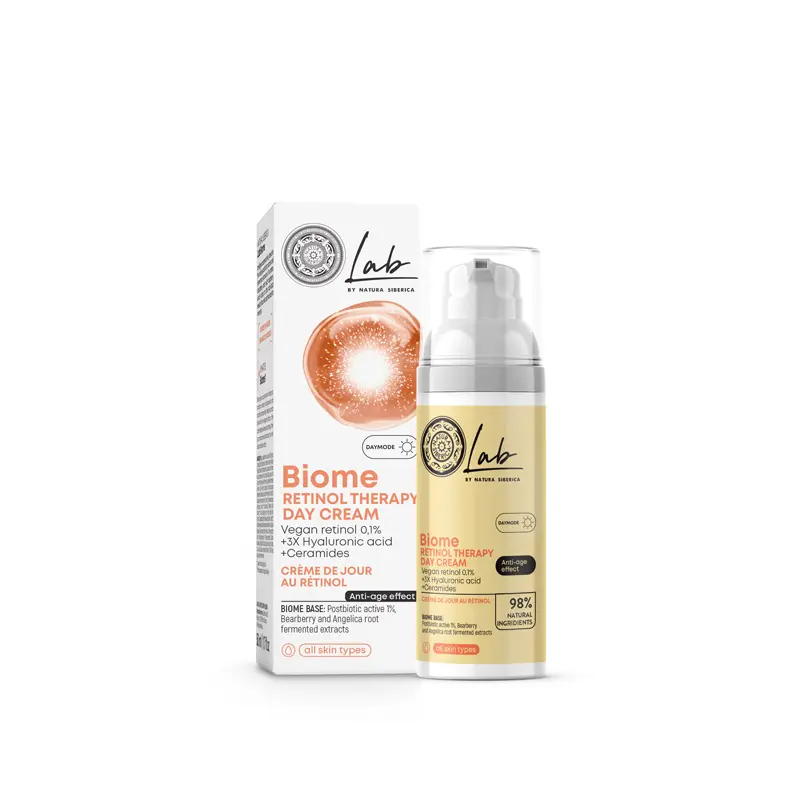 Natura Siberica Biome Κρέμα Ημέρας με Ρετινόλη, 50ml