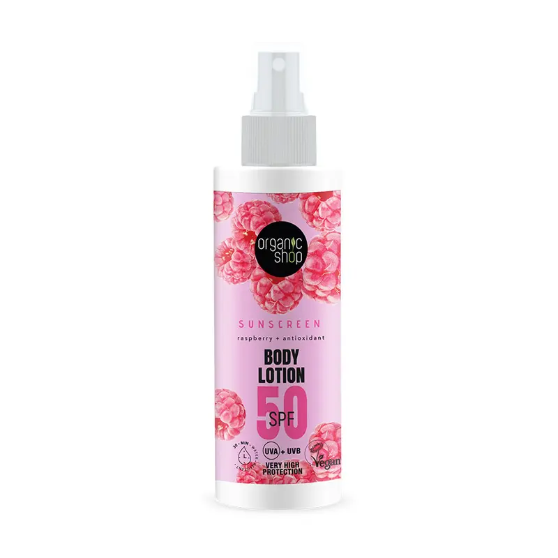 Natura Siberica Organic Shop Αντηλιακή Λοσιόν Σώματος SPF50, 150 ml