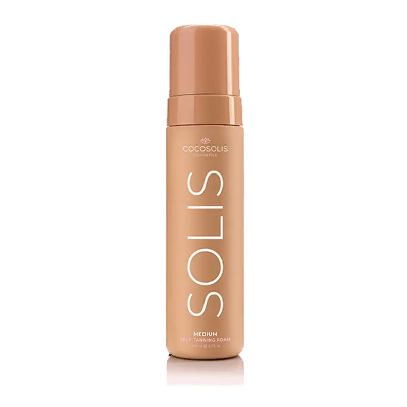 Cocosolis Organic Solis Self Tanning Foam Medium, 200ml