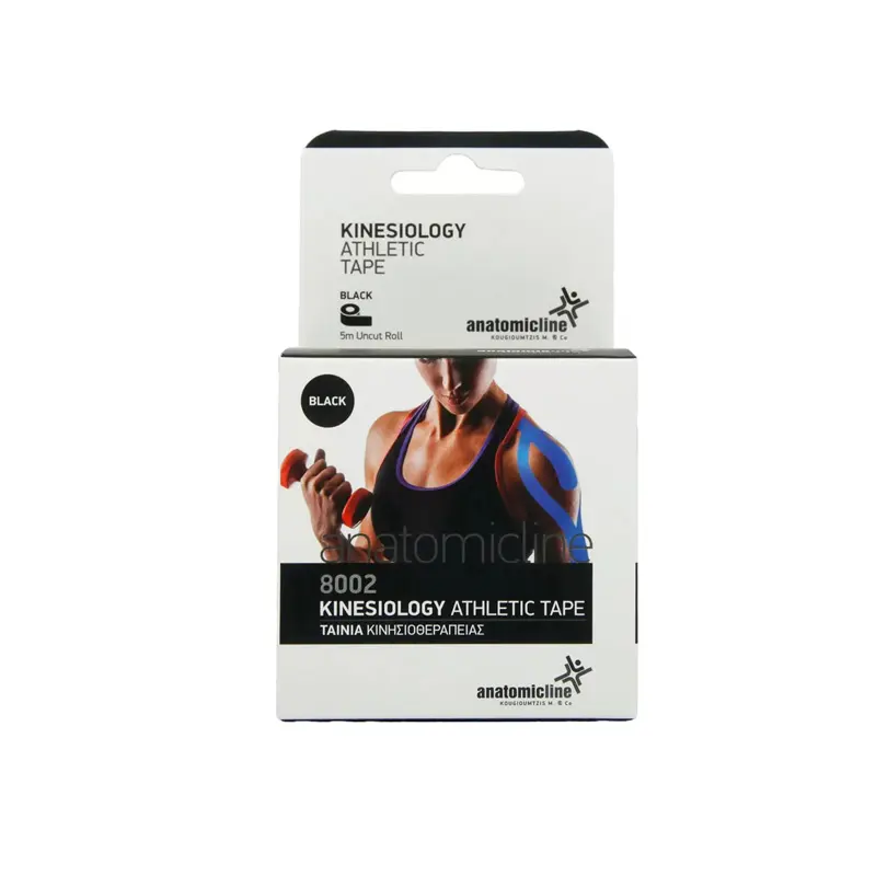 Anatomic Line Ταινία Κινησιοθεραπείας Black - 8002