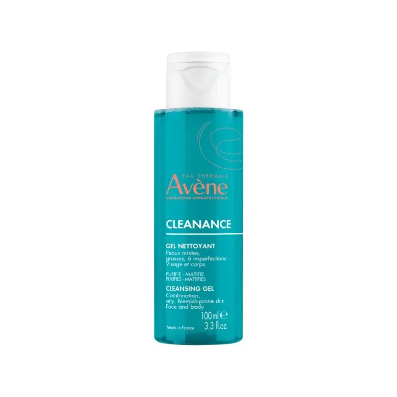 Avene Cleanance Gel Nettoyant, Gel Καθαρισμού για το δέρμα με τάση ακμής, 100ml