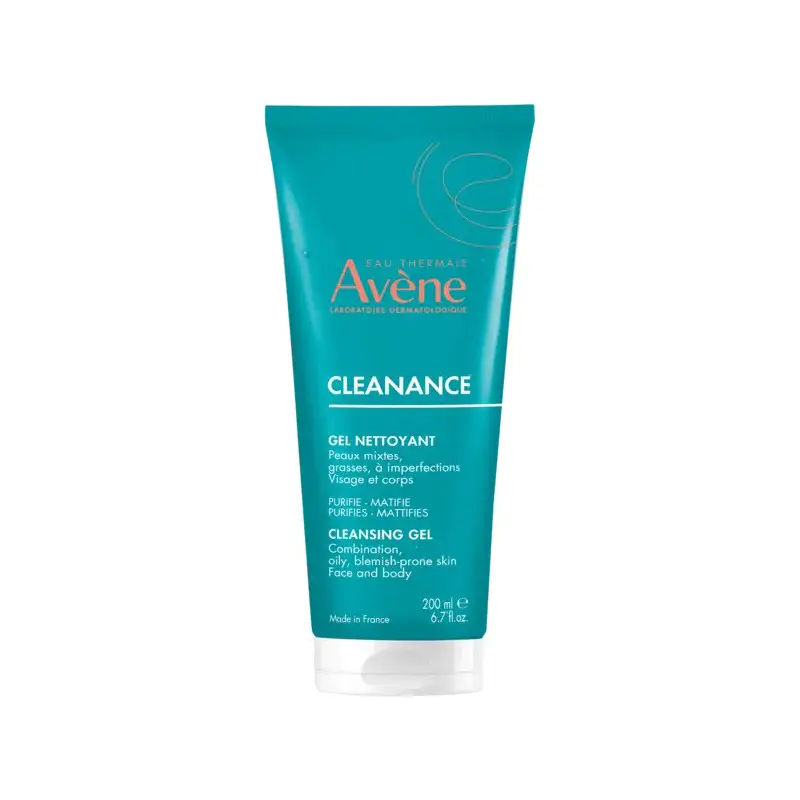 Avene Cleanance Gel Nettoyant, Gel Καθαρισμού για το δέρμα με τάση ακμής, 200ml
