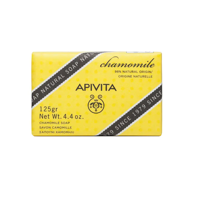 Apivita Savon Chamomille, Σαπούνι Χαμομήλι, 125gr