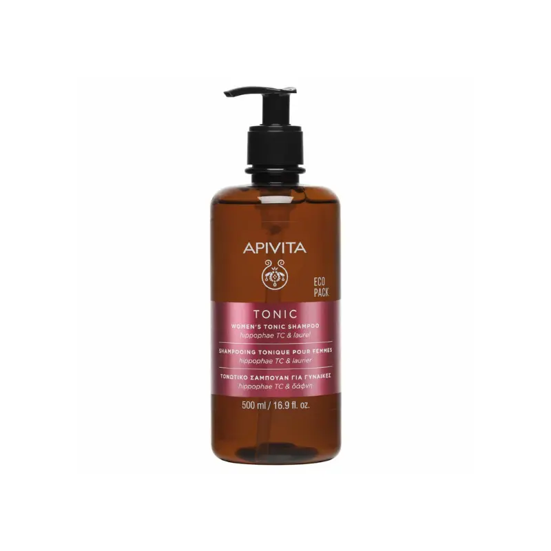 Apivita Shampoo Women's Tonic, Τονωτικό Σαμπουάν κατά της Τριχόπτωσης για Γυναίκες, 500ml
