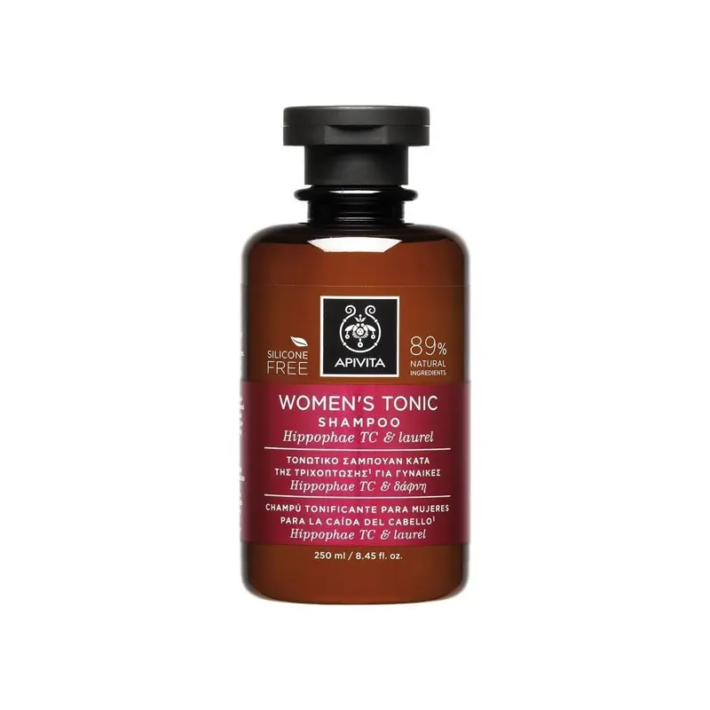 Apivita Shampoo Women's Tonic, Τονωτικό Σαμπουάν κατά της Τριχόπτωσης για Γυναίκες, 250ml