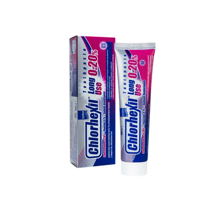 Chlorhexil 0,20% Toothpaste Long Use, Οδοντόκρεμα για πολλαπλή προστασία της στοματικής κοιλότητας, 100ml