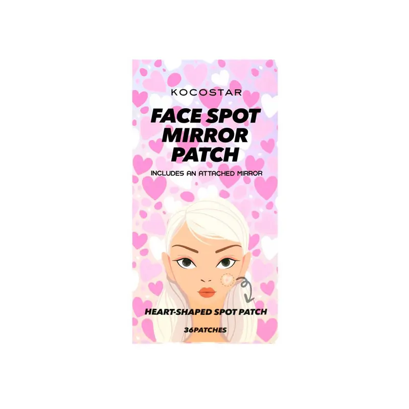 Kocostar Face Spot Mirror Patch, Aντιμετωπίση των ατελειών του προσώπου, με εσωτερικό καθρεφτάκι, 36 τεμάχια
