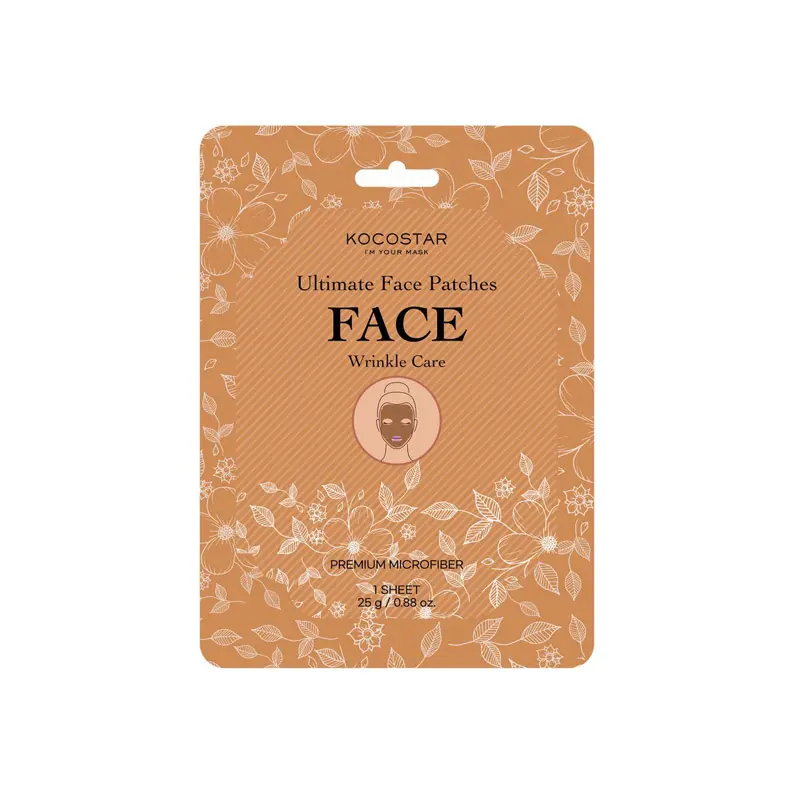 Kocostar Ultimate Face Patches Face Wrinkle Care, Ολοκληρωμένη αντιμετώπιση των ρυτίδων του προσώπου, 1 τεμάχιο