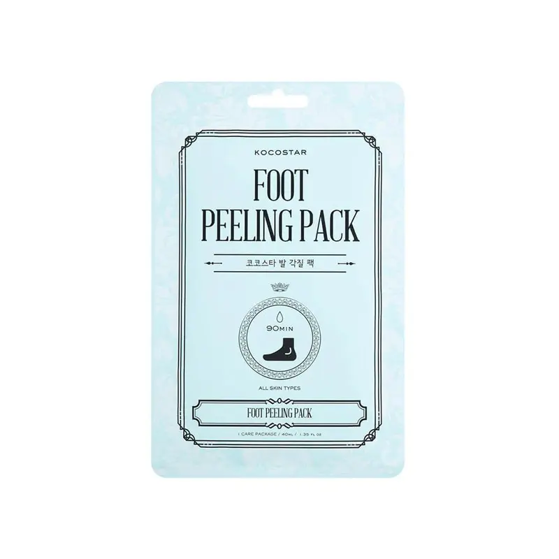 Kocostar Foot Peeling Pack, Μάσκα Απολέπισης ποδιών, 1 ζεύγος