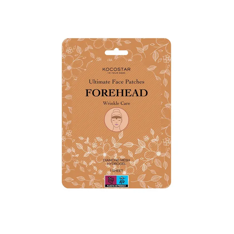 Kocostar Ultimate Face Patches Forehead, Αποτελεσματική αντιμετώπιση των ρυτίδων του μετώπου, 1 τεμάχιο
