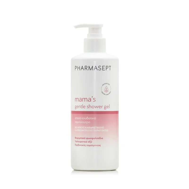 Pharmasept Mama’s Gentle Shower Gel, Εξαιρετικά ήπιο αφρόλουτρο καθημερινής χρήσης, 500ml