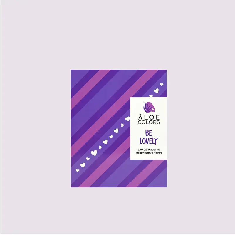 Aloe Colors Be Lovely Gift Set 2024, Milky Body Lotion 150ml & Eau de Toilette 10ml
