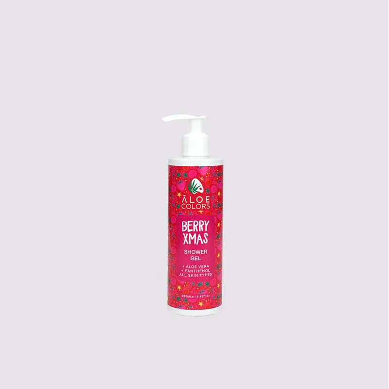 Aloe Colors Berry Xmas Shower Gel, 250ml