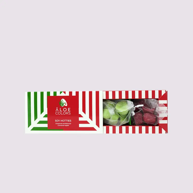 Aloe Colors Christmas Soy Hotties, Κεράκια από σόγια για αρωματισμό οποιουδήποτε χώρου, 14x5gr