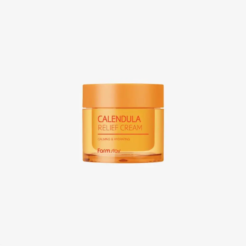 Farmstay Calendula Relief Cream, Κρέμα Θρέψης & Καταπράυνσης, 80ml