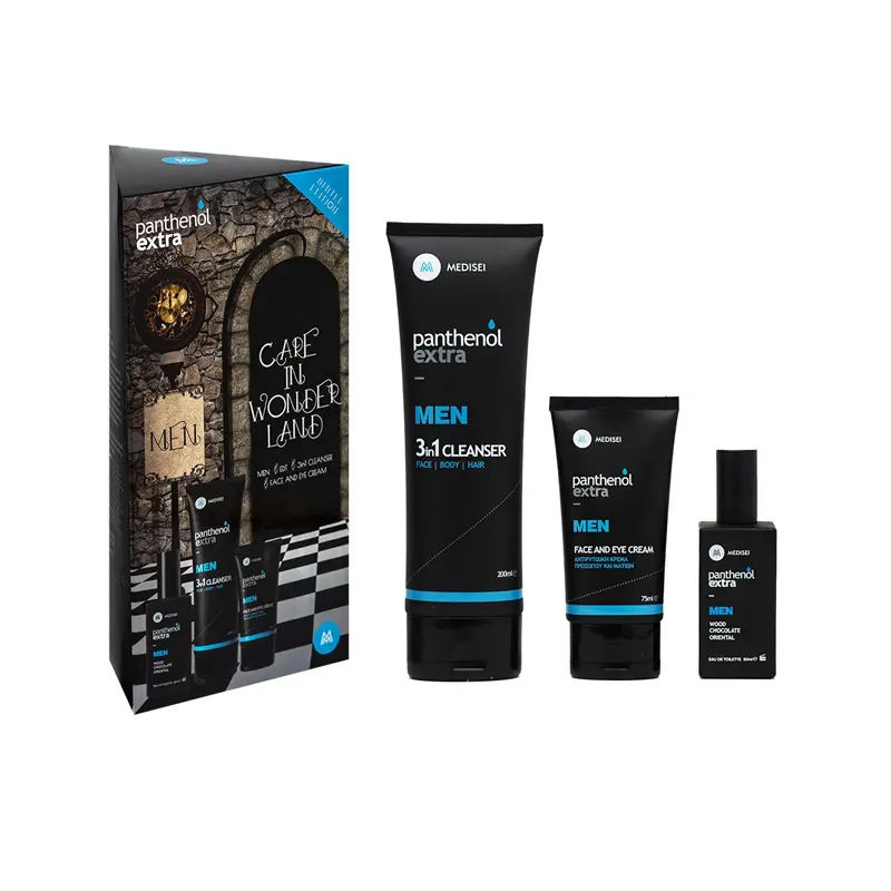 Panthenol Extra Men Care In Wonderland , Ενυδάτωση, καθαρισμός και αναζωογόνηση σώματος με ανατολίτικο άρωμα Men