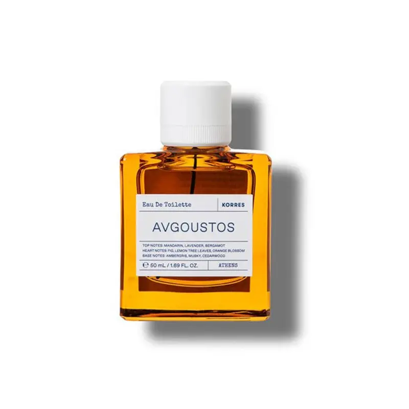 Korres Eau de Toilette Avgoustos, 50ml