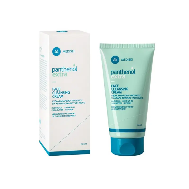 Panthenol Extra Face Cleansing Cream, Αφρώδης Κρέμα Καθαρισμού για λιπαρό δέρμα με τάση ακμης, 150ml