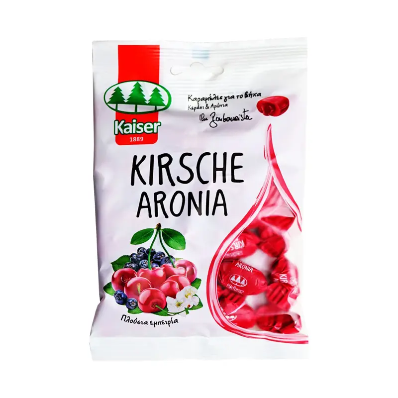 Kaiser Καραμέλες Kirsche Aronia (Κεράσι & Αρώνια), 90gr