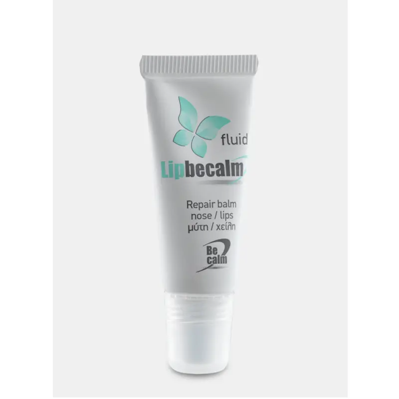 Lipbecalm Repair Balm Fluid, Επανορθωτικό βάλσαμο για την επανόρθωση των κακώσεων για τη μύτη και τα χείλη,10ml