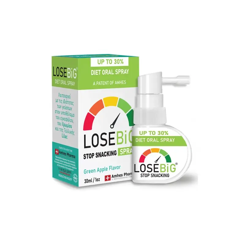 Losebig Γεύση Πράσινο Μήλο, 30ml