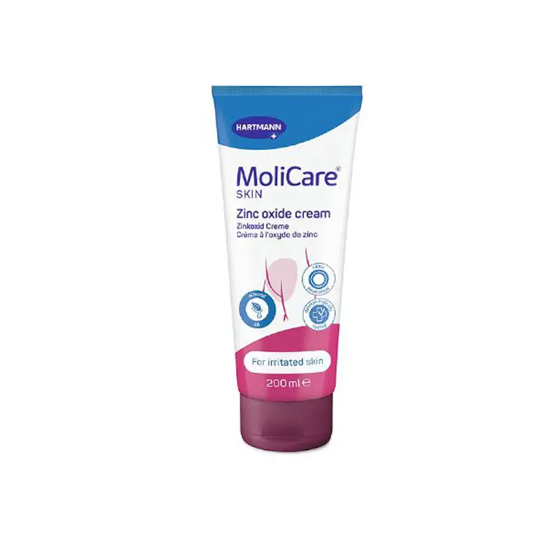 Hartmann Molicare Skin Zinc Oxide Cream, Κρέμα Προστασίας με Οξείδιο του Ψευδαργύρου, 200ml