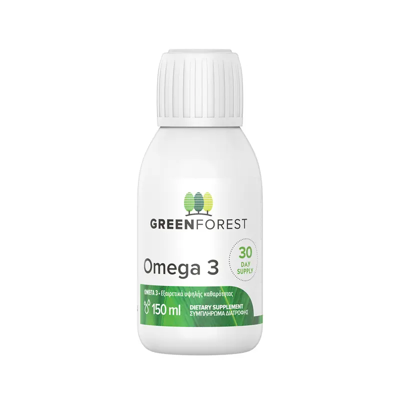Green Forest Omega 3 Εξαιρετικά υψηλής καθαρότητας, 150ml